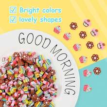 Mini Cake Eraser Set - Delicious Strawberry Chocolate Themed Erasers - Multicolor - View 3