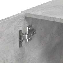 Armoire murale vidaXL en gris béton 30x42,5x40 cm, matériau à base de bois - Multicolore - Voir 9