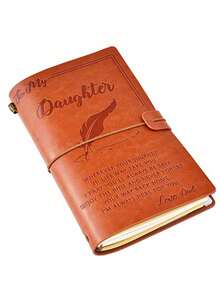 PU Leather Travel Journal With Letter Combination, Refillable Notebook Insert Paper, Diary Notepad, Wedding Birthday Christmas Gift For Women And Men - Various - View 14