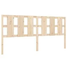 Testiera vidaXL 205,5 x 4 x 100 cm in legno massello di pino. - Multicolore - Visualizzare 7