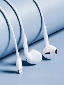 Wired Headphones In-Ear Earbuds Earphones Compatible With Iphone/Ipad Lightning ,Wired EarPods Headphones With Lightning Connector, Compatible With Iphone With Built-In Remote To Control Music, Phone Calls, And Volume Compatible With Iphone 14/13/12/11/XR/XS/X/8/7/SE/Pro/Pro Max,HIFI High-Quality Headphones Are Suitable For Most Apple Devices