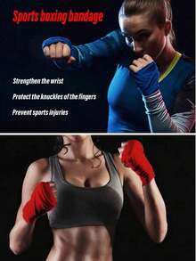 2pcs Boxing Training Wraps, Sports Wraps, Suitable For MMA, Kickboxing Training