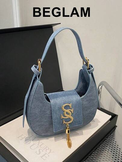 กระเป๋าสะพายข้างรูปเคร่งของผู้หญิง, กระเป๋าสะพายไหล่แบบซูมชิลล์ไชย์เกาหลีใหม่แฟชั่น