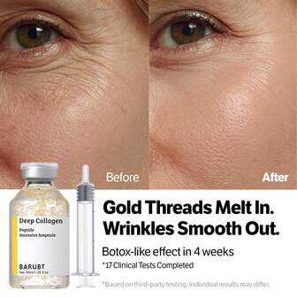 丝滑提拉肽安瓶 | 抗皱护理 | 家用提拉紧致精华液，蕴含肽和深层胶原蛋白 | 丰盈、柔滑、抗衰老护肤品 (30ml)