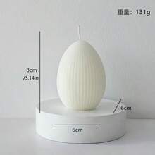 1pc Easter Egg, Easter Bunny Shaped Scented Candle, Smokeless Candle For Home Decor, Room Decor, Bedroom, Party, Dining Table, Kitchen, Restaurant, Birthday, Holiday Decoration - Multicolor - View 7