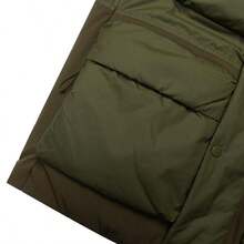 Under Armour Men's Cotton Utility Down Jacket - GRN, Comfortable Loose Fit Down Jacket 6000986-308 (85% Down, 15% Feather) - Army Green - View 7