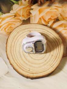 1 pieza Contador electrónico de anillo estilo árabe de Oriente Medio, pantalla digital conveniente, contador de anillo de descompresión de presión de mano, contador digital electrónico de anillo para saltar la cuerda, herramienta portátil de conteo de flujo de multitudes, adecuada para peregrinaje, contador, deportes, yoga - Multicolor - Ver 13