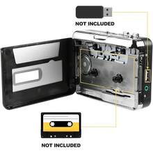 Reproductor de Cassette Portátil USB a MP3 - Convierte Directamente a USB sin PC, Compatible con Windows/, XP/Vista/7/8/10 - 1 - Ver 5