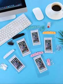 Transparent Universal Waterproof Phone Pouch, Waterproof Phone Dry Bag, Waterproof Phone Case, Touchable Waterproof Phone Bag