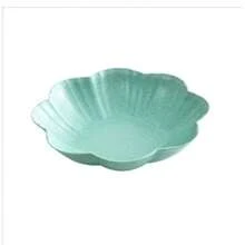 Shaped Fruit Bowl Plastic Snack Tray Salad Plate Nut Serving Platter Party Appetizer Tray Kitchen Restaurant - Multicolor - View 6