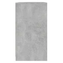 Credenza vidaXL Grigio Cemento 70x40,5x75 cm Materiale a base di legno - Multicolore - Visualizzare 6