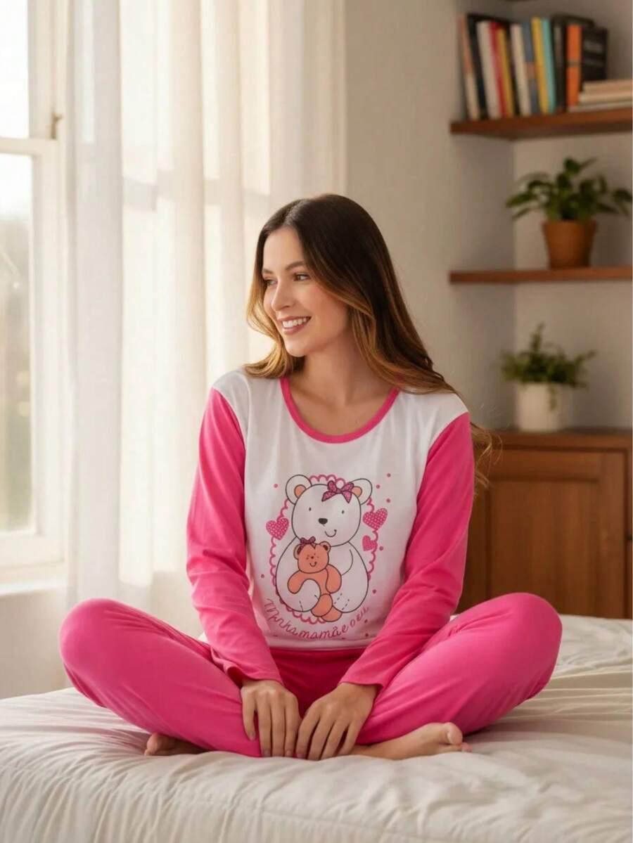 Women Bra & Panty Sets - 玫紅色 - 查看 1