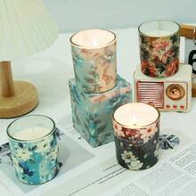 1支/6支装香氛蜡烛套装及单支香氛蜡烛礼盒，无烟香氛蜡烛。浪漫香氛礼盒，可作为纪念品，适用于婚礼、圣诞节、留念、送给女友、女士、情人节、朋友、商务场合、生日、卧室、派对、客厅装饰等各种场合。精美礼品蜡烛，包装精美。