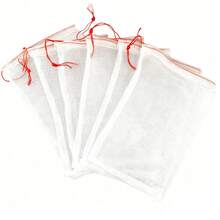 1/20 piezas Bolsa de protección de frutas Bolsa de malla a prueba de pájaros para el jardín Bolsa de malla para fresas, uvas Cubierta de malla para plantas y verduras Herramientas de jardín - Multicolor - Ver 3