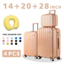 Luggage Sets - Hồng - Xem 12
