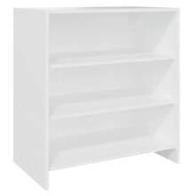 Buffet vidaXL Blanc 70x40,5x75 cm Matériau à base de bois - Multicolore - Voir 8