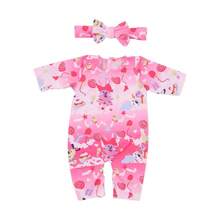 Baby Doll Accessories - 1 Piece Pajama Set And 1 Headband, Fits 14-18 Inch American Dolls (Doll Not Included) - Multicolor - View 19