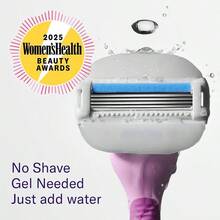 Moisture Plus Women's Set - Handle, 4 Blade Refills, Shower Holder - Fig - inicial - Ver 3