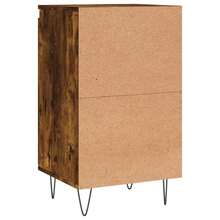 Credenza vidaXL in rovere affumicato 40x35x70 cm Materiale a base di legno - Multicolore - Visualizzare 8