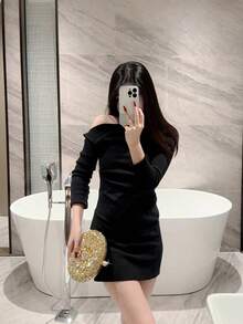 One Pcs Gold Rhinestone Sunflower Evening Bag.Women's Clutch For Party, Club, Wedding. Valentine's Day Gift Love Holiday Date Rhinestone Women Luxury Clutch Evening Bag Wedding Crystal Ladies Cell Phone Pocket Purse Female Wallet For Party Quality Gift, Elegant Prom Bag - 金色 - 查看 10