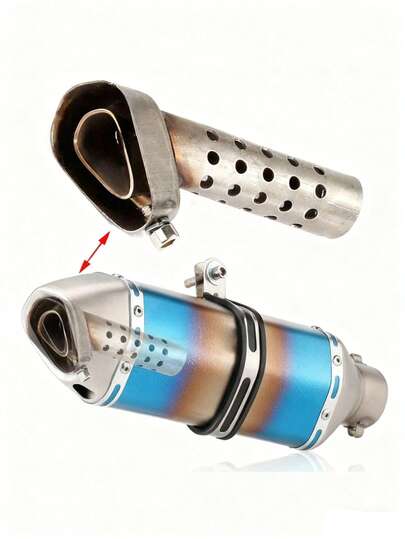 Eliminador de ruido y sonido universal para silenciador de escape de motocicleta