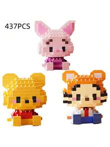 Mini Princess Building Blocks, Including And Other Cartoon Characters, Suitable For Educational DIY Games, Cartoon Animation Games, Back To School Supplies, As Well As Christmas And Birthday Gifts. Anime Character Toys Are Also Suitable.