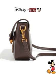Women's New Retro Mickey Mouse High-End Small Square Bag - Luxury Niche Style Bag For Commuting, Shoulder And Crossbody - Multicolor - View 5
