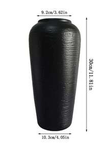 Bình hoa phong cách Wabi-Sabi, phong cách thẩm mỹ Trung Hoa mới, kiểu dáng gốm sứ, dùng để trang trí phòng khách, thích hợp để cắm hoa tươi và thủy canh - Nhiều màu - Xem 6