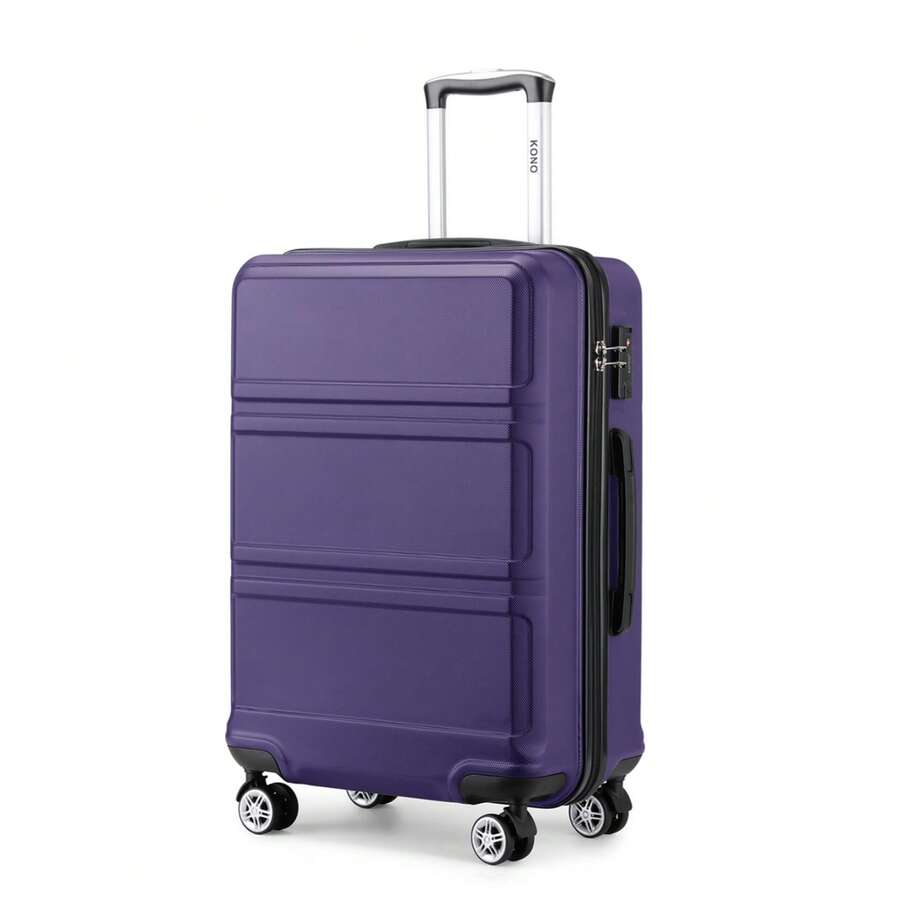 20 24 28 32 Inch Suitcase ABS PC Hard Shell Luggage Carry On Cabin Check In XL Extra Large Lightweight Spinner Wheels TSA Lock 3 Piece Set Travel