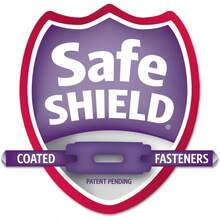 Smead Pressboard Classification File Folder With SafeSHIELD Fasteners 1 Divider 2" Expansion Legal Size Red 10 Per Box 18775 - Red - View 2