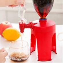Dispensador refresco despachador refill bebidas gaseosas inversor dispositivo servir refrescos fácil uso cocina - Rojo - Ver 6