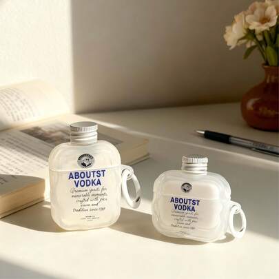 Novelty Floral Pattern Protective Case Cover Compatible With Apple Wireless Charging Case, Scratch-Resistant And Shockproof