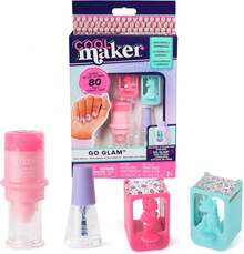 Recarga para la estampadora de uñas GO GLAM de Cool Maker con diseños de unicornio y sirena, kit de uñas para 80 uñas, juguetes de manualidades para niñas a partir de 7 años - 1 - Ver 10