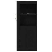 Buffet vidaXL Noir 41 x 37 x 100 cm Matériau à base de bois - Multicolore - Voir 6