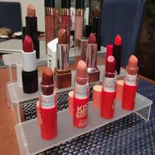 3-Tier Acrylic Display Shelf With Ledge, Heavy-Duty Lightweight Embedded Tabletop Storage Rack, Protective Film, Easy Assembly, Suitable For Cosmetics, Mini Models And Collectibles, Space-Saving Desktop Organizer (Screws Not Included)