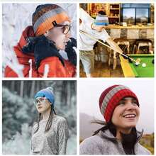 Women Beanie Hat - Red - View 4