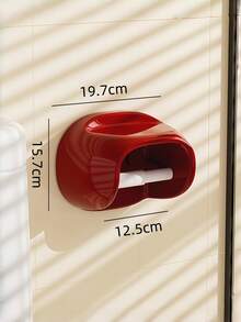 New Wall-Mounted Dopamine Bathroom Tissue Box, High-End, Wallmount Without Drilling, Top Storage Space For Toilet Paper Rolls - Multicolor - View 8