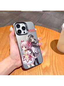 Funda de Teléfono Premium para Envío Nacional ♡   Funda de teléfono de anime para Apple  17/16/15/14/13/12/11/air/Pro/ProMax  Galaxy S20/S21/22/S23/S24/S25 Plus, Fe, Ultra, A05/A13/A15/A16/A24/A25/A55/A35 Redmi Note13ProPlus/Note14ProPlus, Pixel, MotoG86, G56, funda de teléfono para entusiastas del anime - Negro - Ver 7
