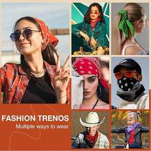 Soft Fabric Headband In Multiple Colors, Classic Double-Sided Paisley Print Headscarf, Essential For Streetwear, Yoga, Cycling, Outdoor Activities, Ramadan Gift - Multicolor - View 3