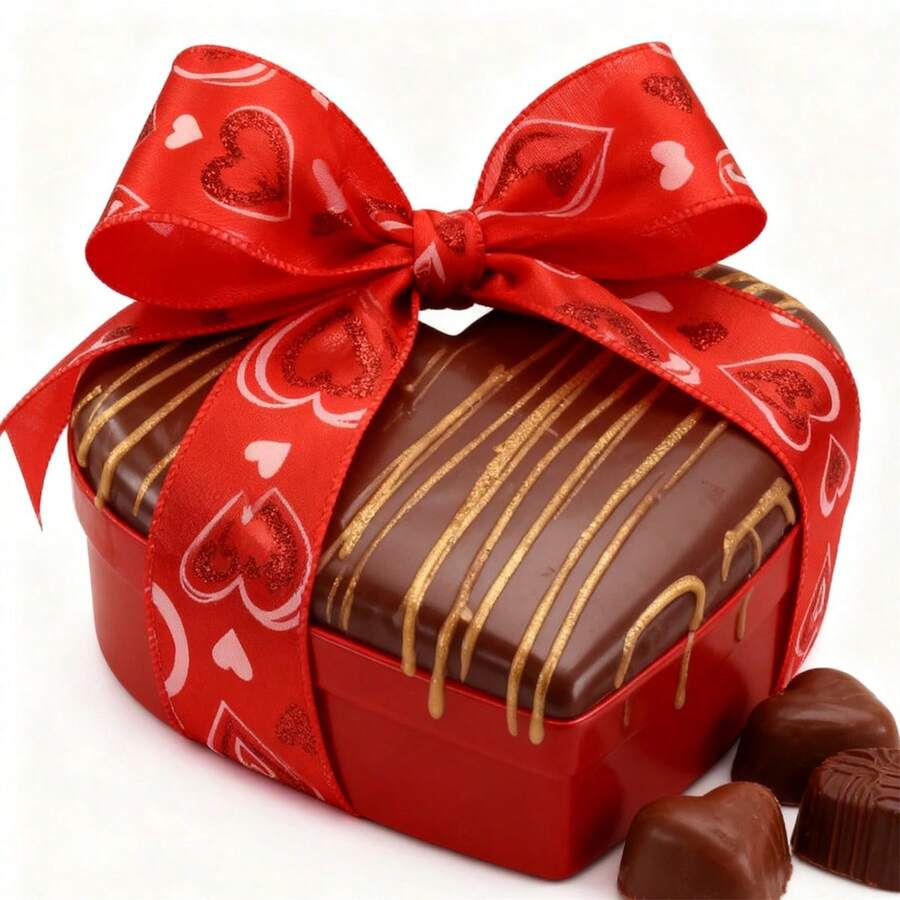 Ribbons & Bows - Red - View 1