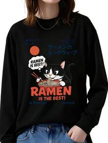 Women T-Shirts - Black - View 7