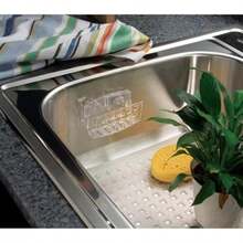 interDesign - Soporte de succión para Fregadero de Cocina, ediano, Transparente, 0.2, 1(M) - Multicolor - Ver 3