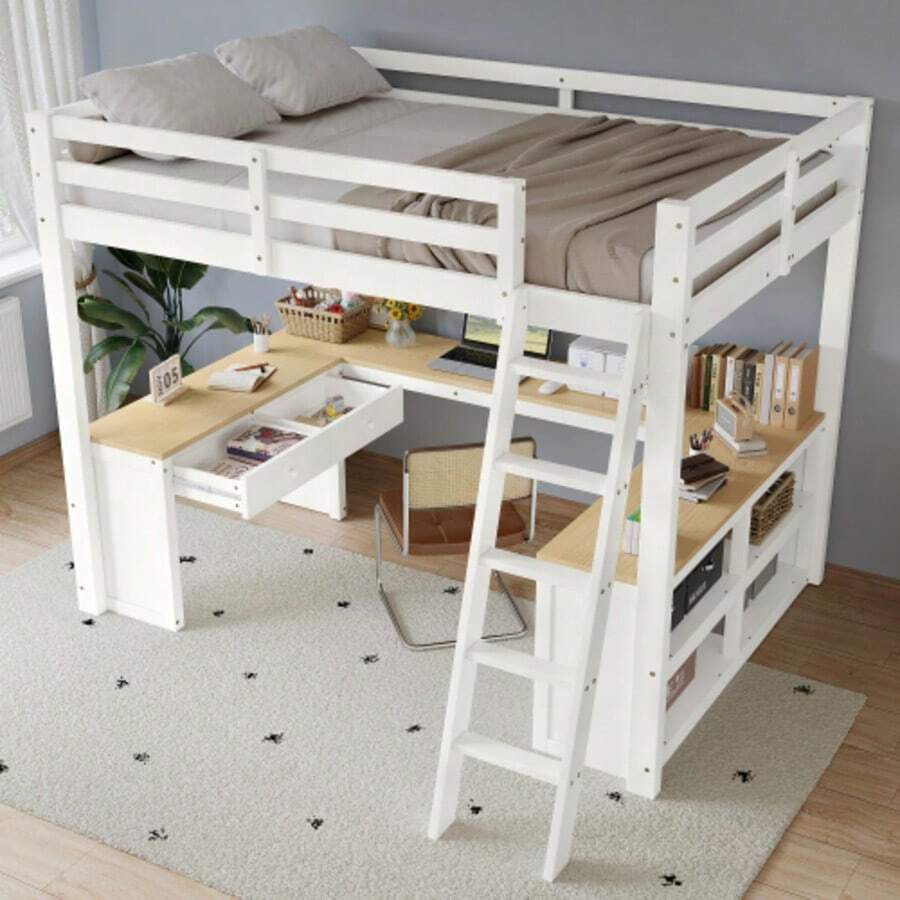 Bed Frames - White - View 1