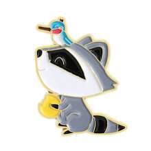 1 Stück stilvoller weißer Emaille Chic Anstecknadel - Nadel-Kissen für Menschen mit vielseitiger Kleidung und Rucksack-Accessoires, einzigartiges Geschenkidee für Freunde und Familie - Verschiedenfarbig - Übersicht 6