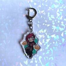 1pc Game Anime Arcane Caitlyn & Jinx Acrylic Keychain, Anime Lover's Collectible Pendant, Birthday/Christmas/Halloween Gift, Travel Toys, Classroom Fidget Toys, Mini Stuff, Bath Toys, Stationery, Stress Ball - Multicolor - View 9