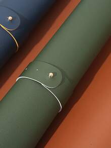 60cm X 30cm PU Leather Desk Mat, Non-Slip Mouse Pad, Waterproof Writing Pad, Suitable For Office & Home, Blue/Pink - Multicolor - View 7