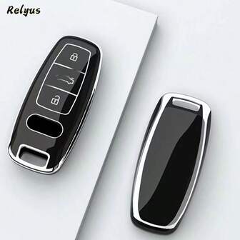 TPU Case For Car Remote Key, Protective Cover For Audi A3, A4, B9, A6, A7, 4K, A8, C8, E-Tron, Q5, Q8, D5, SQ8