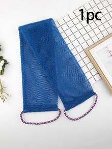 African Mesh Exfoliating Back Long Net Bath Scrub Towel Set,Double-Sided For Gentle,Rough Exfoliation, Effective Body Scrub, Back Scrubber For Shower Use,Premium Mesh Material, Convenient Strap Towel Design, Loofah Towel, Body Sponge For Smooth Skin,Great For Daily Use(Blue, Purple) - Multicolor - View 20