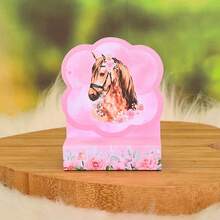 20 Porta Bis duplo - CAVALO ROSA menina Haras Conwtry Cowgirl - Lembrancinha de festa infantil - PEGUE E MONTE - Multicolorido - Visão 5