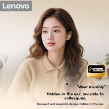 Lenovo EA289 Dot Style Bluetooth Earbuds - Wireless Mini In-Ear TWS Earphones, ENC Active Noise Cancellation, 28Hrs Battery Life, Secure Fit For Sports & Workouts, HD Calling/Music, Compatible With IPhone, Android Phones & Tablets - Multicolor - View 11